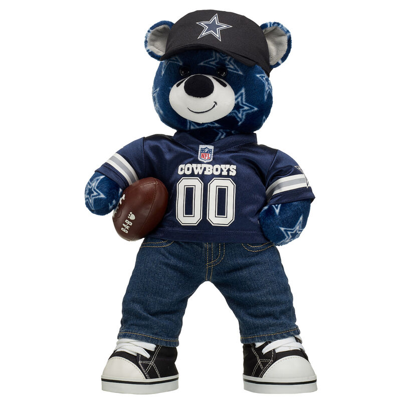 Dallas Cowboys™ Football Teddy Bear Fan Hat and Football Gift Set