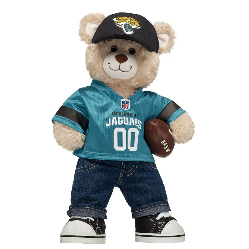 Happy Hugs Teddy Bear Jacksonville Jaguars™ Football Gift Set