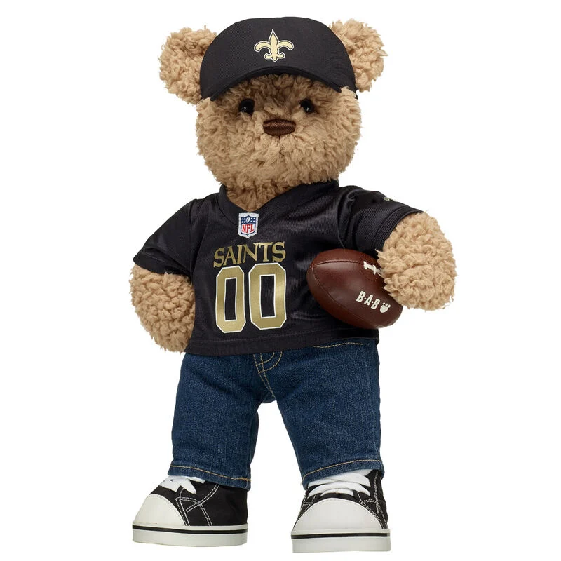 Timeless Teddy Bear New Orleans Saints™ Football Gift Set