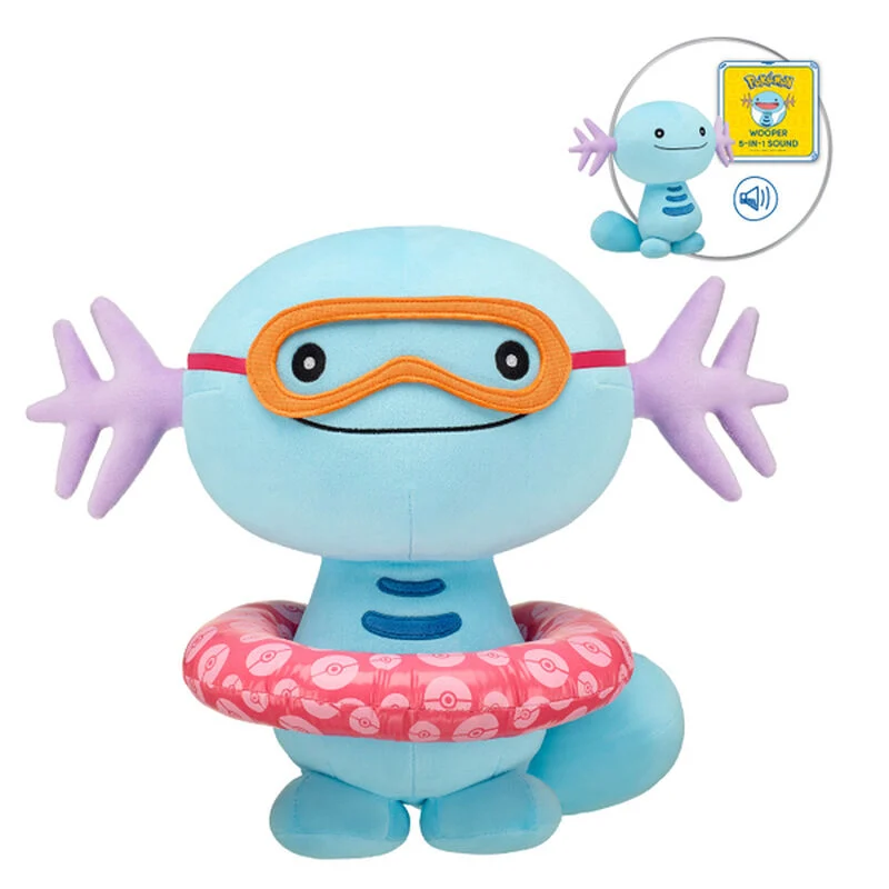 Pokémon Wooper Plush Bundle