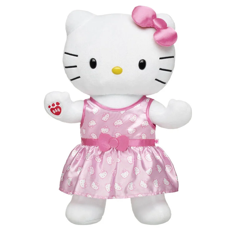 Sanrio® Pink Bow Hello Kitty® Plush Pink Dress Gift Set