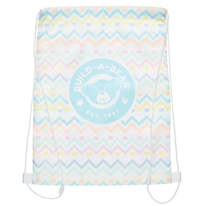 Spring Chevron Toy Bear Carrier