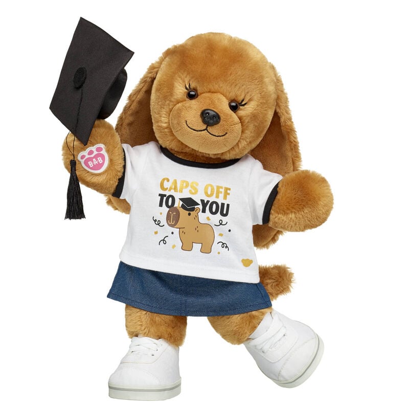 Barkleigh™ Dog Stuffed Animal Caps Off to You Gift Set