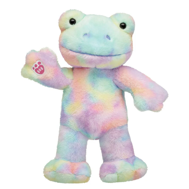 Rainbow Clouds Frog Stuffed Animal