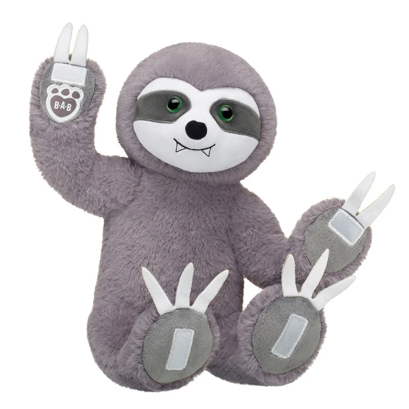 Vampire Glow Sloth Stuffed Animal 