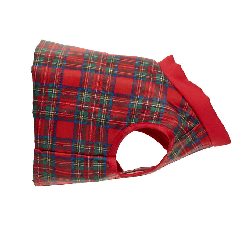 Tartan Puffer Vest
