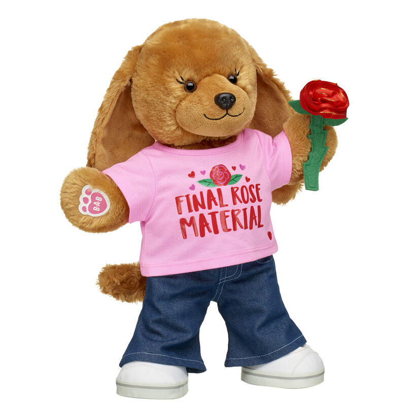 Barkleigh™ Dog Stuffed Animal Final Rose Gift Set
