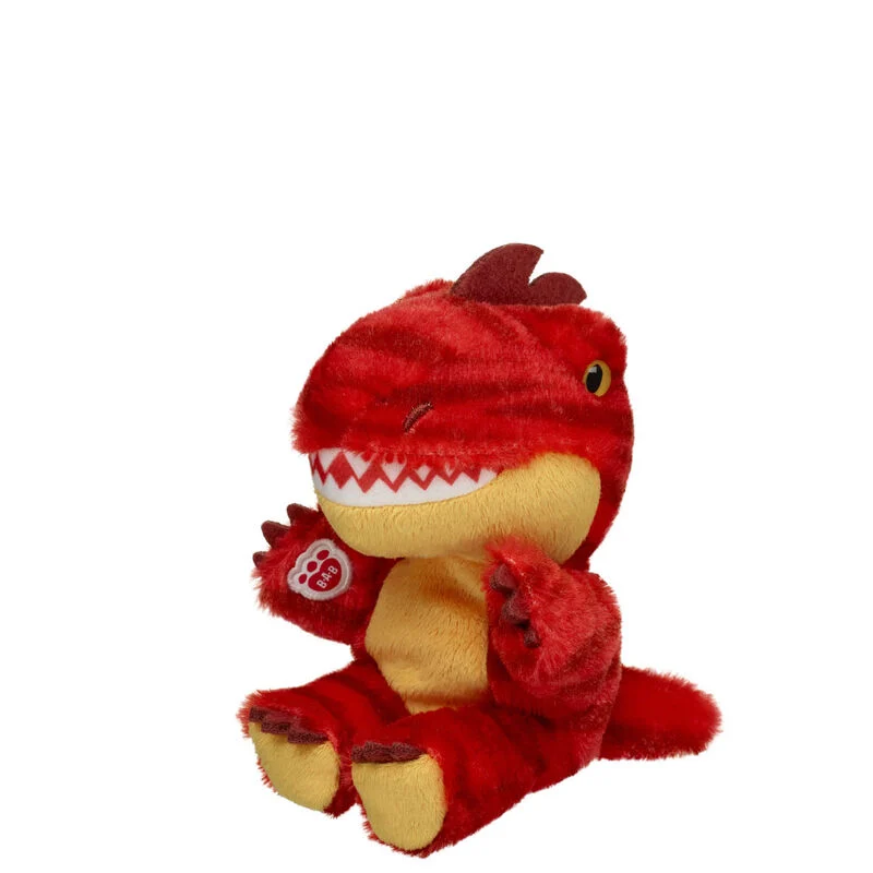 Build-A-Bear Mini Beans® Red Raptor Plush