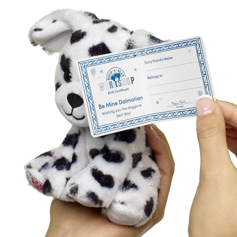 Build-A-Bear Mini Beans® Be Mine Dalmatian Stuffed Animal