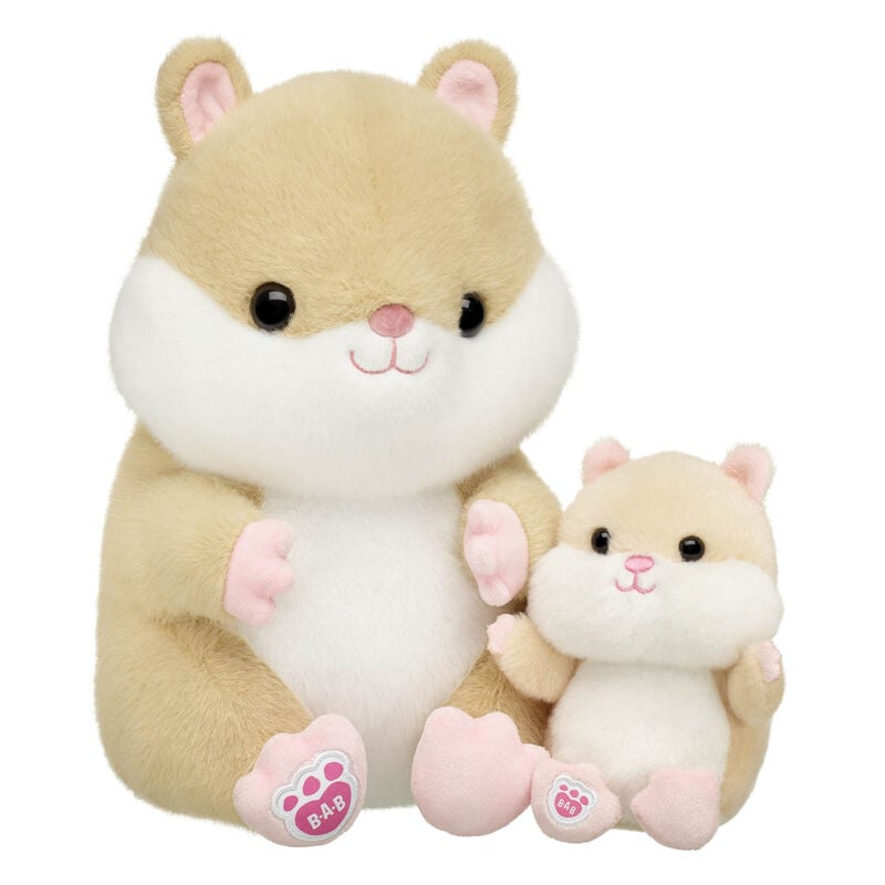 Hamster Stuffed Animal & Build-A-Bear Mini Beans® Gift Set