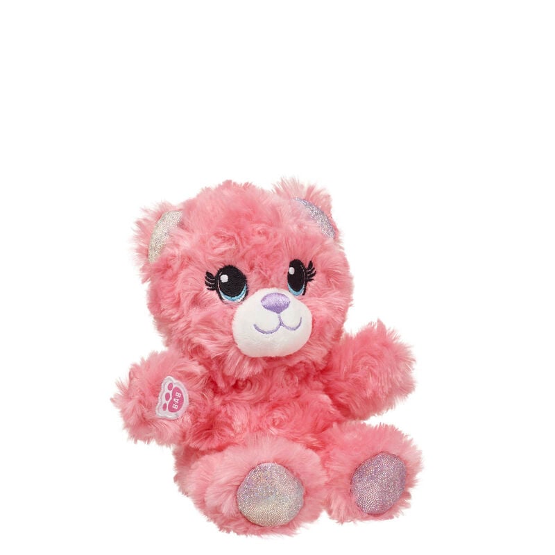 Build-A-Bear Mini Beans® Coral Teddy Bear