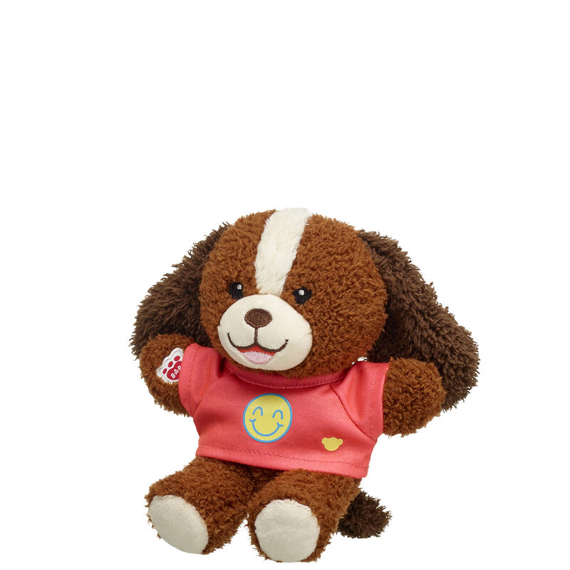 Build-A-Bear Mini Beans® Playful Pup Stuffed Animal Smiley Face Gift Set