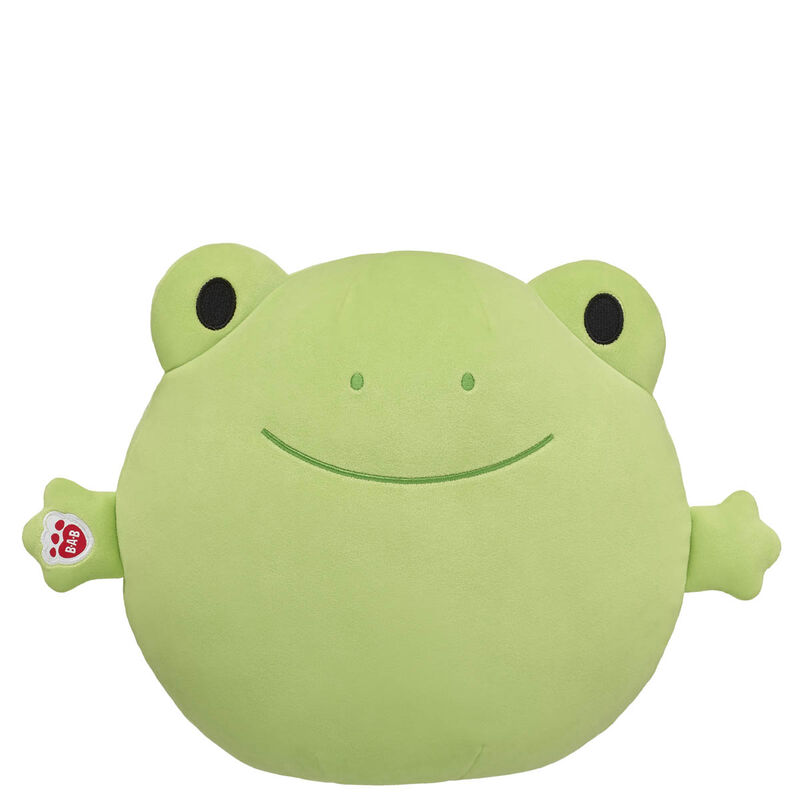SKOOSHERZ™ Spring Green Frog Stuffed Animal 