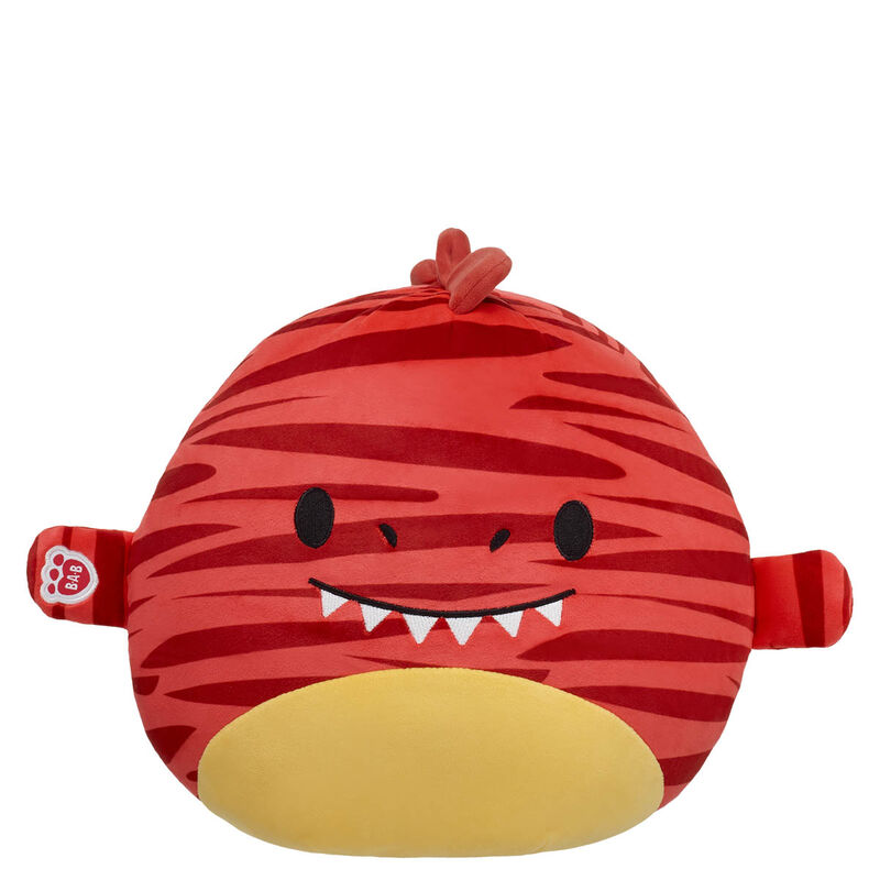 SKOOSHERZ™ Red Raptor Stuffed Animal