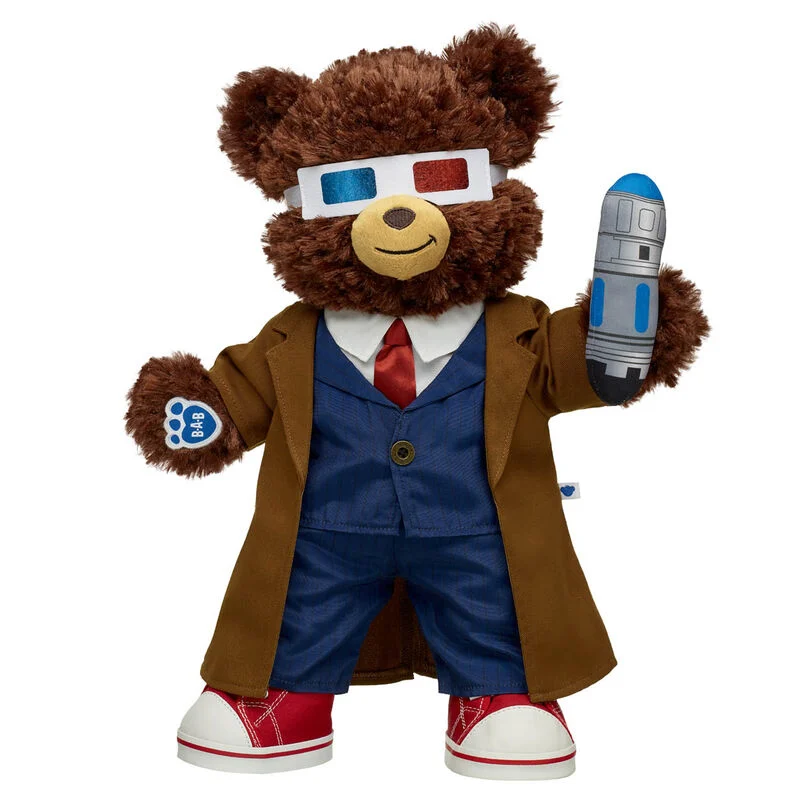 Doctor Who Teddy Bear Tenth Doctor Gift Set