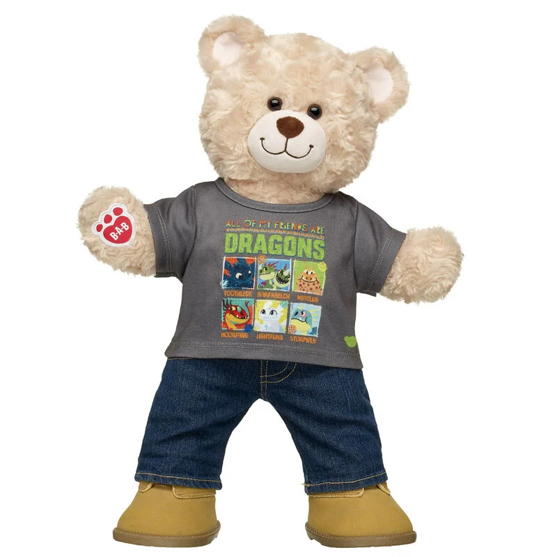 Happy Hugs Teddy How to Train Your Dragon Gift Set