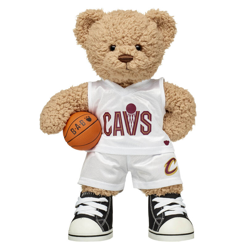 Timeless Teddy Bear Cleveland Cavaliers Basketball Gift Set