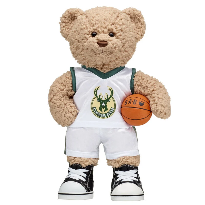 Milwaukee Bucks™ Timeless Teddy Bear Basketball Gift Set