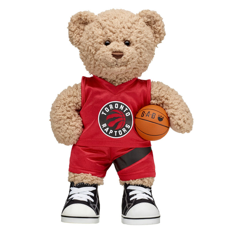 Timeless Teddy Bear Toronto Raptors Basketball Gift Set